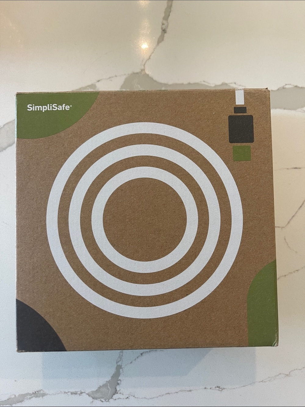 SimpliSafe Outdoor Camera Power Cable - Brown & Green